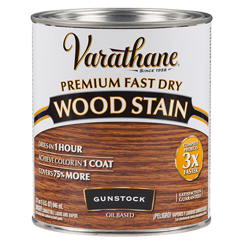 Быстросохнущее тонирующее прозрачное масло Varathane Fast Dry Wood Stain Дуб гансток 262007