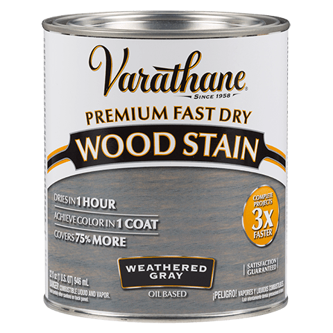 Быстросохнущее тонирующее прозрачное масло Varathane Fast Dry Wood Stain Графит 269394
