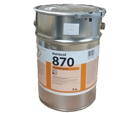870 Eurofiller Wood (5л) связующее для приготовления шпаклевки по дереву