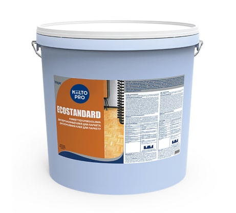 Дисперсионный клей для паркета KIILTO EcoStandard 18 кг