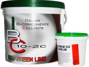IBC 2c Eco Grenn Line (10 кг) двухкомпонентный клей для паркета и фанеры гипоалергенный