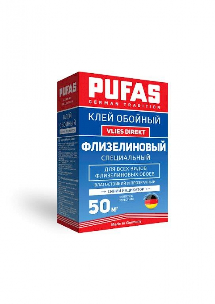 PUFAS клей флизеоиновый специальный индикатор 50м2 325г