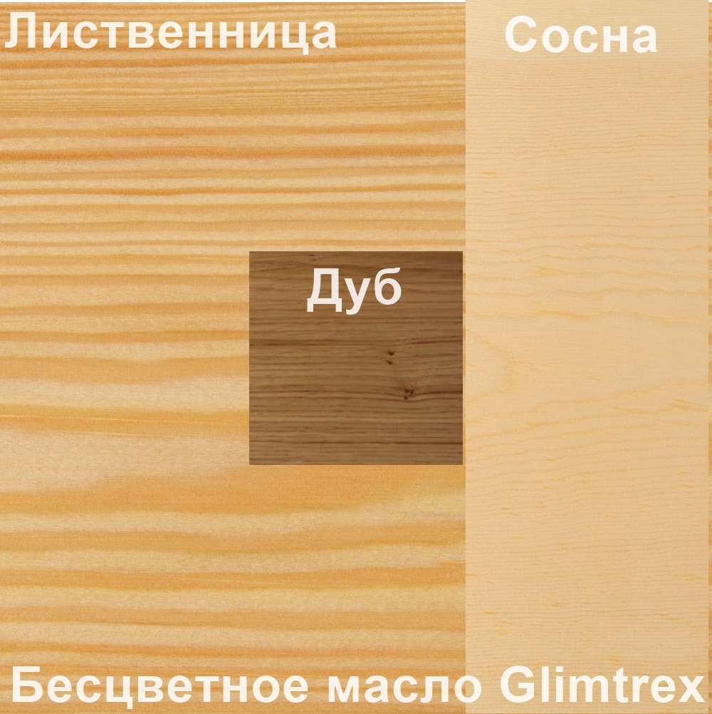 Масло с твердым воском Glimtrex Бесцветное прозрачное