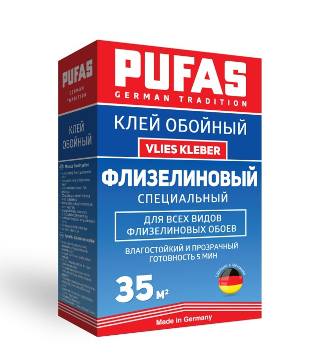 PUFAS клей флизелиновый специальный 35м2 225г