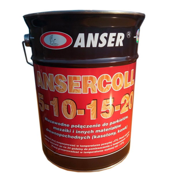 Ansercoll 5-10-15-20 каучуковый клей для паркета и пробки
