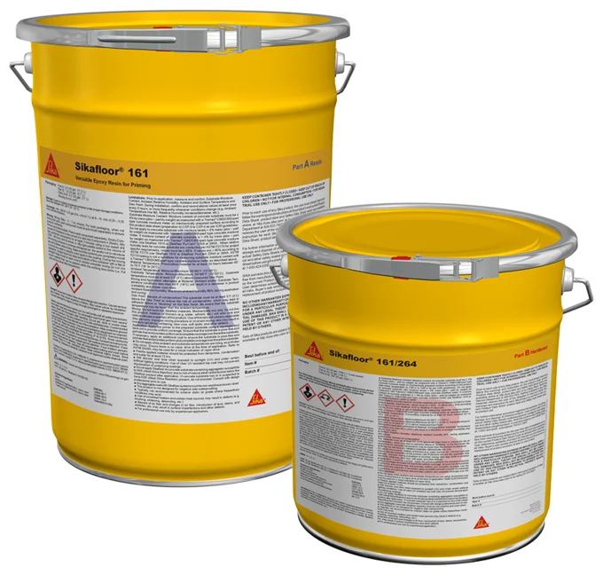 ​Sikafloor-161 EpoxyPrimer ведро (А+B) 10 кг эпоксидная грунтовка для стяжки