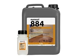 884 2-K Eurofinish Perfect Duo (4,56л) водный полиуретановый двухкомпонентный лак для паркета с высокими нагрузками