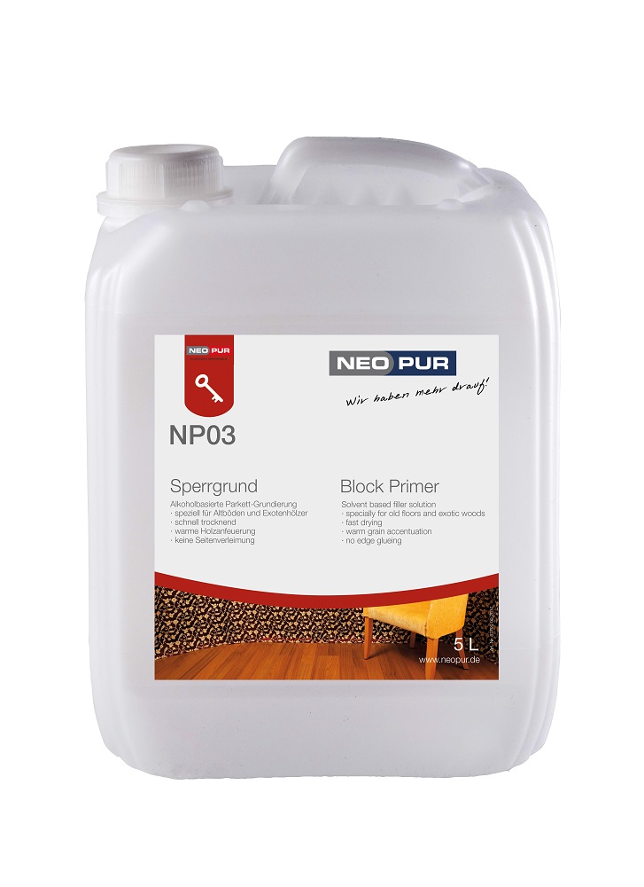 NEOPUR Super Primer NP03 грунтовка по дереву универсальная 5л