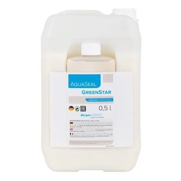 Berger Aqua-Seal GreenStar 5.5 л двухкомпонентный экологичный полиуретановый лак на водной основе
