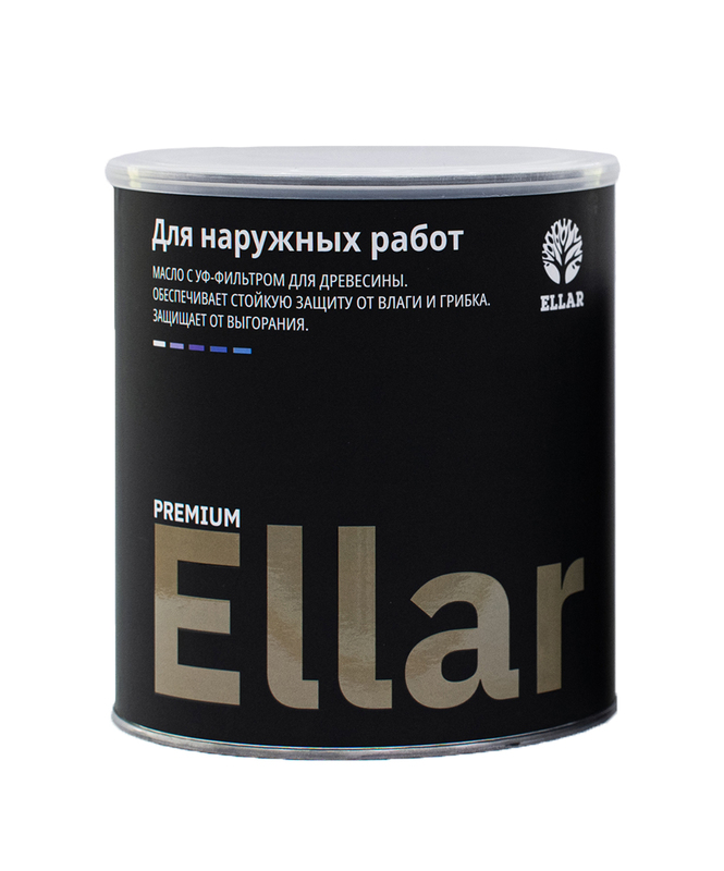 Масло по дереву для фасадов и террас Ellar Premium