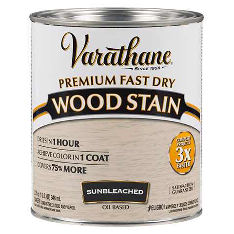 Быстросохнущее тонирующее прозрачное масло Varathane Fast Dry Wood Stain Выбеленное дерево 262011