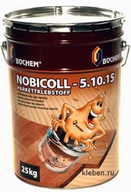 Nobicoll 5-10-15 однокомпонентный клей для паркета