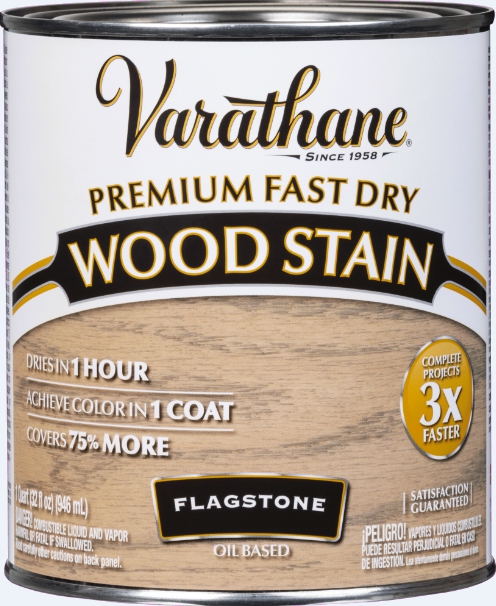Varathane Fast Dry Wood Stain Камень плитняк 347262 Быстросохнущее тонирующее прозрачное масло